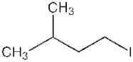 1-Iodo-3-methylbutane, 97%, stab. with copper