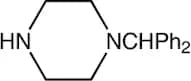1-Benzhydrylpiperazine, 97%