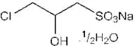Sodium 3-chloro-2-hydroxypropanesulfonate hemihydrate, 98%