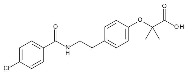 Bezafibrate 100 µg/mL in Acetonitrile