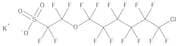 9-Chlorohexadecafluoro-3-oxanonane-1-sulfonic acid potassium 50 µg/mL in Methanol:Water