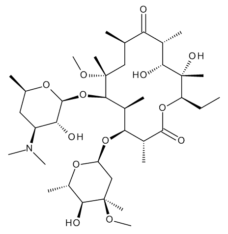 Clarithromycin 100 µg/mL in Acetonitrile