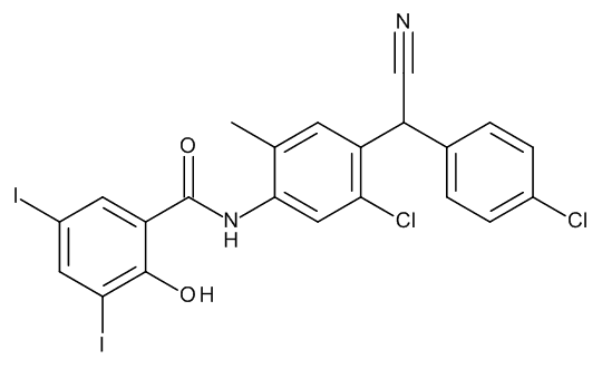 Closantel 100 µg/mL in Acetonitrile