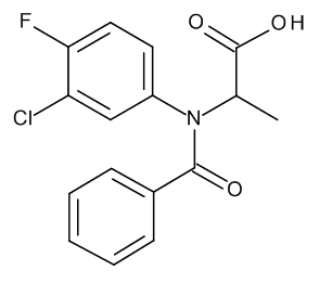 Flamprop (free acid) 100 µg/mL in Acetonitrile