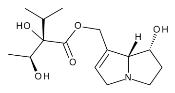 Lycopsamine 100 µg/mL in Water
