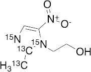 Metronidazole 13C2,15N2 100 µg/mL in Acetonitrile