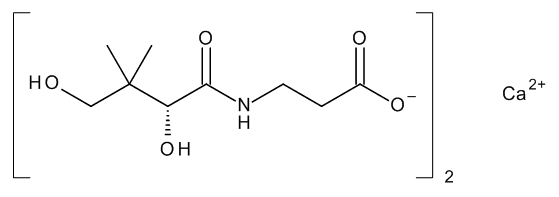 Pantothenic acid calcium 10 µg/mL in Acetonitrile