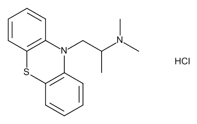 Promethazine hydrochloride 100 µg/mL in Acetonitrile