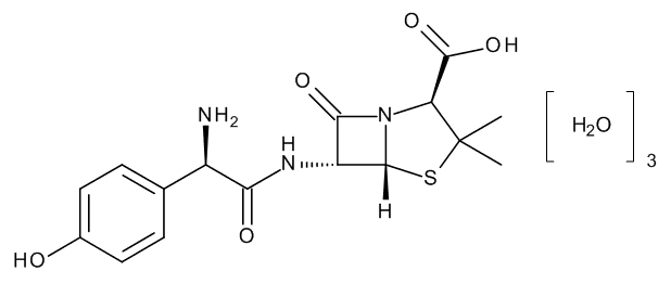 Amoxicillin trihydrate