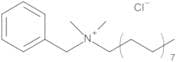 Benzyldimethylhexadecylammonium chloride
