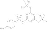 Sulfadimethoxine D6 (2,6-dimethoxy D6)