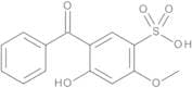 5-Benzoyl-4-hydroxy-2-methoxybenzenesulfonic acid