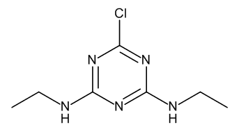 Simazine 100 µg/mL in Acetone