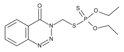 Azinphos-ethyl 100 µg/mL in Cyclohexane