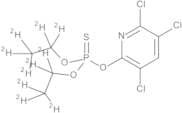 Chlorpyrifos D10 (diethyl D10) 100 µg/mL in Acetone