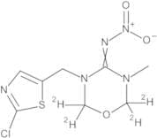 Thiamethoxam D4 (oxadiazine D4) 100 µg/mL in Acetone