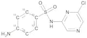 Sulfachloropyrazine 13C6 (phenyl 13C6) 100 µg/mL in Acetonitrile