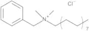 Benzyldimethylhexadecylammonium chloride