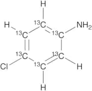 4-Chloroaniline 13C6