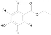 4-Hydroxybenzoic acid-ethyl ester D4 (ring D4)