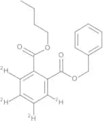 Phthalic acid, benzylbutyl ester D4