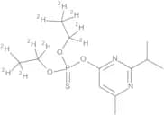 Diazinon D10 (diethyl D10) 100 µg/mL in Acetone