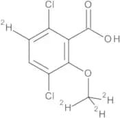 Dicamba D4 (phenyl D1 methoxy D3) 100 µg/mL in Acetone