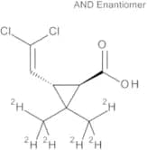 trans-Permethrinic acid D6 (dimethyl D6) 100 µg/mL in Acetone