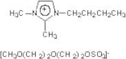 1-Butyl-2,3-dimethyl­imidazolium diethylene­glycolmonomethylether sulfate, 98% [BDiMIM] [MDEGSO₄]