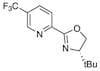 2-[(4S)-4-tert-Butyl-4,5-dihydro-2-oxazolyl]-5-(trifluoromethyl)pyridine, 95%, (99% ee)