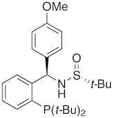 [S(R)]-N-[(R)-(4-Methoxyphenyl)[2-(di-tert-butylphosphino)phenyl]methyl]-2-methyl-2-propanesulfina…