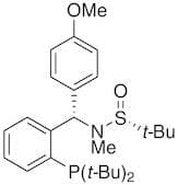 [S(R)]-N-[(S)-(4-Methoxyphenyl)[2-(di-tert-butylphosphino)phenyl]methyl]-N,2-dimethyl-2-propanesul…