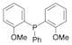 Bis(2-methoxyphenyl)phenylphosphine, min. 98%