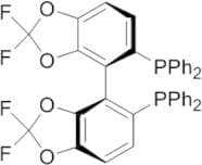 R-(-)-5,5'-Bis(diphenylphosphino)-2,2,2',2'-tetrafluoro-4,4'-bi-1,3-benzodioxole, min. 98%, (99% e…