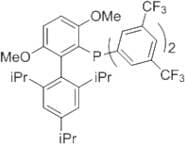 2-Di[3,5-bis(trifluoromethyl)phenylphosphino]-3,6-dimethoxy-2',4',6'-tri-i-propyl-1,1'-biphenyl, m…