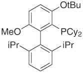 (3-(Tert-butoxy)-2',6'-diisopropyl-6-methoxy-[1,1'-biphenyl]-2-yl)dicyclohexylphosphane GPhos, 98%