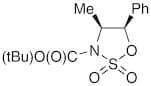 (4S,5R)-4-Methyl-5-phenyl-1,2,3-oxathiazolidine-2,2-dioxide-3-carboxylic acid t-butyl ester, min. …