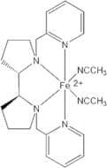 (2S,2'S)-(-)-[N,N'-Bis(2-pyridylmethyl]-2,2'-bipyrrolidinebis(acetonitrile)iron(II) hexafluoroanti…