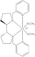 (2R,2'R)-(-)-[N,N'-Bis(2-pyridylmethyl]-2,2'-bipyrrolidinebis(acetonitrile)iron(II) hexafluoroanti…