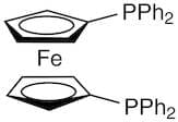 1,1'-Bis(diphenylphosphino)ferrocene, 99% DPPF