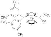 (R)-(-)-1-{(S)-2-[Bis(3,5-di-trifluoromethyl­phenyl)phosphino]ferrocenyl}ethyldi­cyclohexylphosphi…