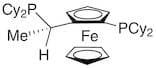 (S)-(+)-1-[(R)-2-(Dicyclohexylphosphino)ferrocenyl]ethyldiphenylphosphine, min. 97%