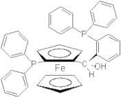 (S)-(-)-[(S)-2-Diphenyl­phosphinoferrocenyl][2-diphenylphosphino­phenyl]methanol, min. 97%