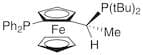 (R)-(-)-1-[(S)-2-(Diphenyl­phosphino)ferrocenyl]ethyldi-t-butylphosphine, min. 97%
