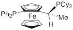 (R)-(-)-1-[(S)-2-(Di­phenylphosphino)ferrocenyl]ethyldicyclo­hexylphosphine ethanol adduct, min. 9…