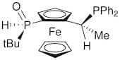 (R,S(p), R(SPO)-(1-t-Butyl­phosphinoyl)-2-[1-(diphenyl­phosphino)ethyl]ferrocene, min. 97% JoSPOph…
