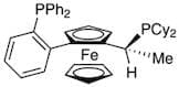 (R)-(-)-1-[(R)-2-(2'-Di­phenylphosphino­phenyl)ferrocenyl]ethyldicyclohexyl­phosphine, min. 97%