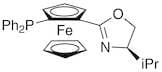 (R,R)-[2-(4'-i-Propyloxazolin-2'-yl)ferrocenyl]diphenylphosphine, min. 97%