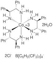 λ-Tris[(1S,2S)-1,2-diphenyl-1,2-ethanediamine]cobalt(III) chloride tetrakis[3,5-bis(trifluoromethy…