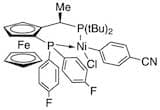 Chloro(4-cyanophenyl){(R)-1-[(S)-2-(bis(4-fluorophenyl)phosphinoferrocenyl]ethyl(di-t-butylphosphi…